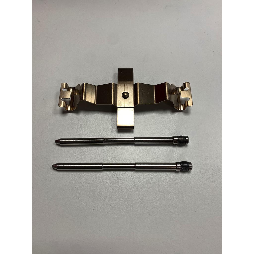 Flat spring and pin kit for front brake caliper (Model 3)