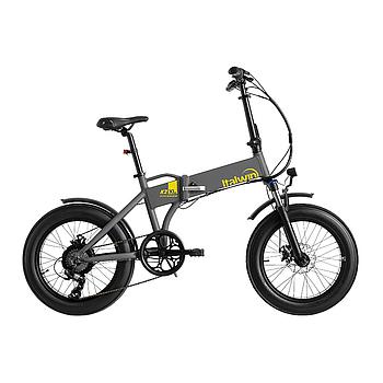 Electric bike ITALWIN K2XL 20" 378 Wh 36V-10,5 Ah - Assistance level / distance traveled : 1- up to 60 Km; 3- up to 40 km; up to 5- 35 km.