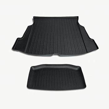 All weather комплект ковриков для заднего багжника Model 3