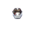 CAP for lug nut, color CHROME, height MEDIUM (MS Slipstream rims)