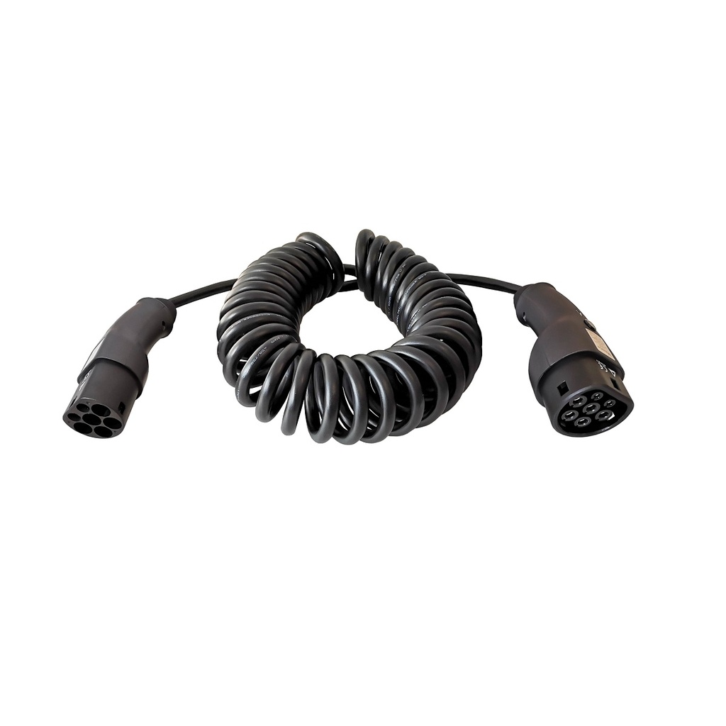 Elektromobilių įkrovimo laidas Type 2 į Type 2 (20A, 3 fazės)