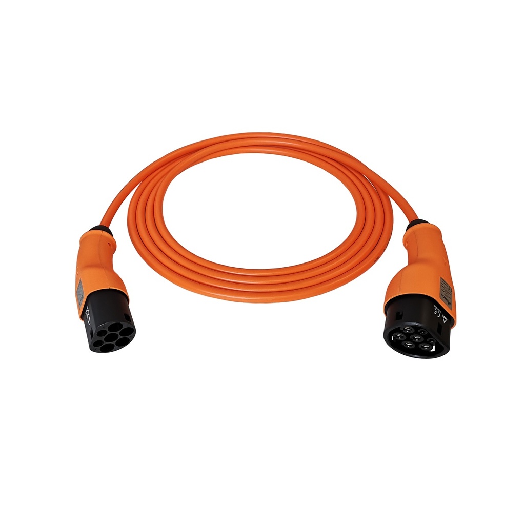 Elektromobilių įkrovimo laidas Type 2 į Type 2 (16A, 3 fazės)
