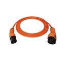 Elektromobilių įkrovimo laidas Type 2 į Type 2 (16A, 3 fazės)