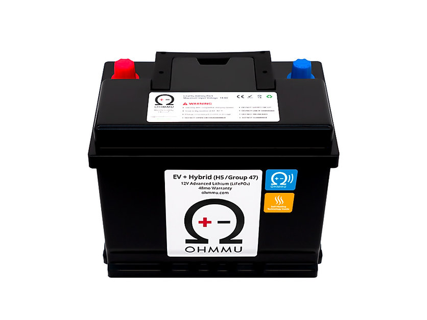 OHMMU Audi e-tron Lithium Battery 12V for (100% Electric Models)