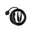 Corded Mobile Connector 3 phases Gen1, with red 3 phases 16A and 1 phase 16A adapters