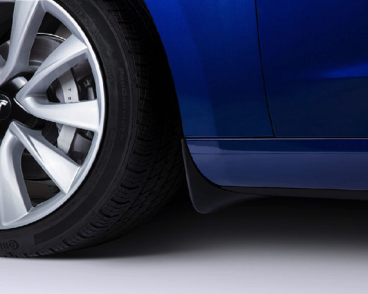 Mud flap and splash guard kit Tesla Model 3
