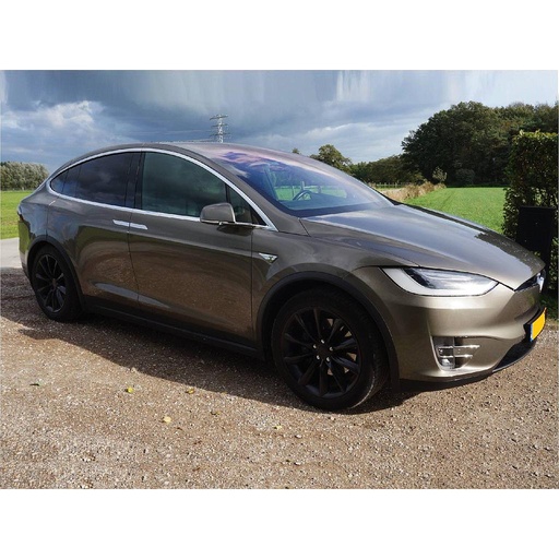 Электромобиль Tesla Model X 90D, Титаниум, 20" диски, Черный интеръер 6 мест, Устройство зарядки до 11 кВт, Автопилот AP1
