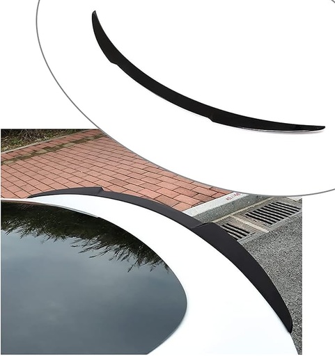 [MY_Flatspoiler_Black_AMAZON] Spoiler on trunk for Model Y, flat, black, from 2020