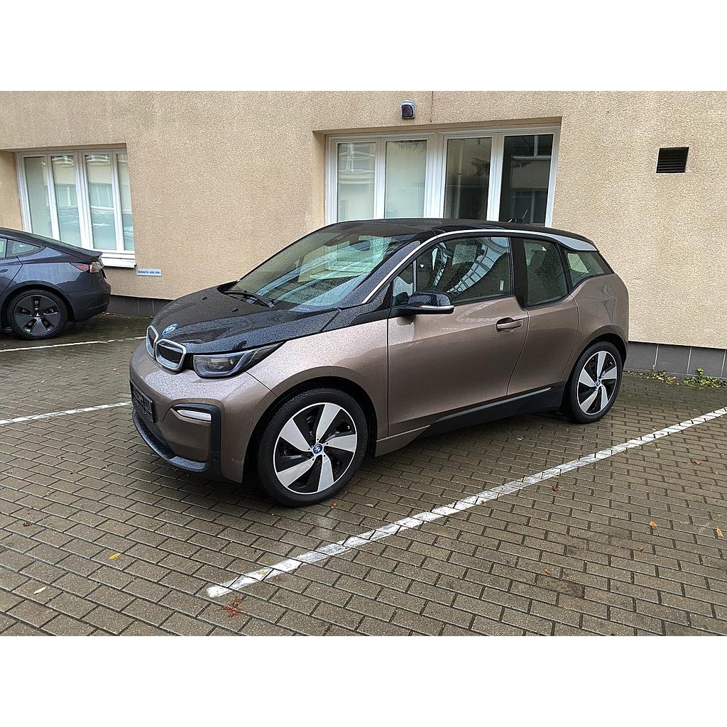 Elektromobilis BMW i3 - Baterija 42 kWh 120Ah - Biežinis - 19&quot; Turbine ratlankiai - Rudos odos interjeras - Vairavimo sistentas plius - LED Žibintai - Šilumos siurblys - 35000 km - 2019.12.11