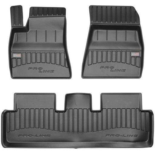 [3D408593_TM3_B] Коврики комплект Proline для всех сезонов, черные, Tesla Model 3