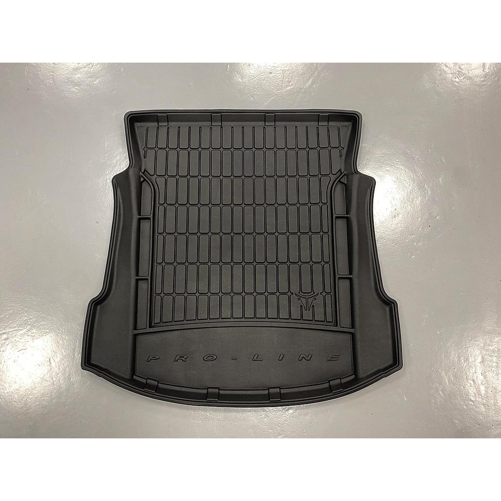Rear trunk rubber mat Proline Tesla Model 3 from 2017, top level, with high edges