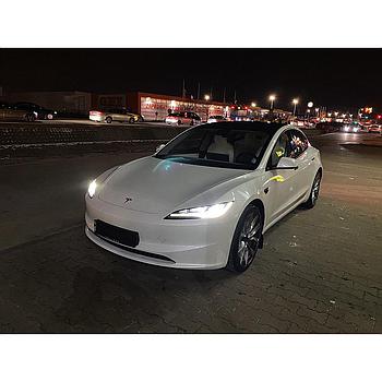 Elektromobilis Tesla Model 3 -  Visi varantys ratai - Baltas - 19" Nova ratlankiai - Baltas su juodu interjeras - Standartinis autopilotas - 2023.xx.xx